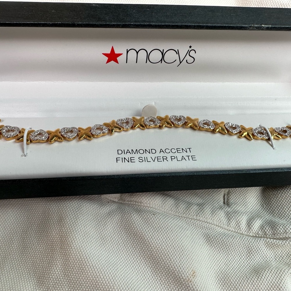 Fine silver bracelet